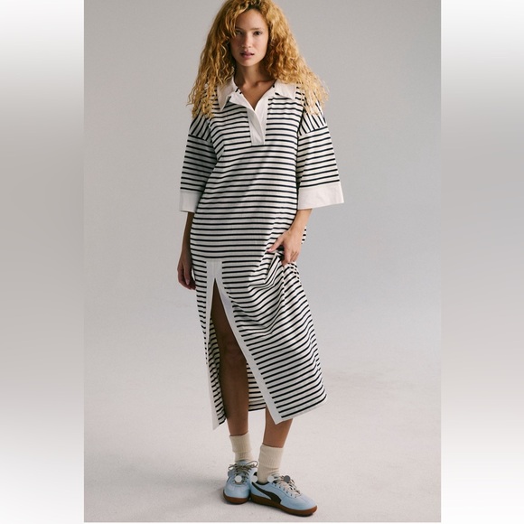 Free people Jaskon Rugby Midi Dress - Picture 3 of 10